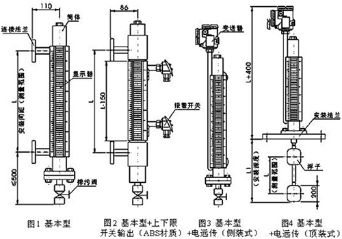 次氯酸鈉液位計結構特點圖
